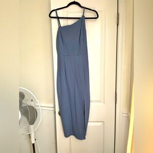 Spaghetti strap cocktail dress